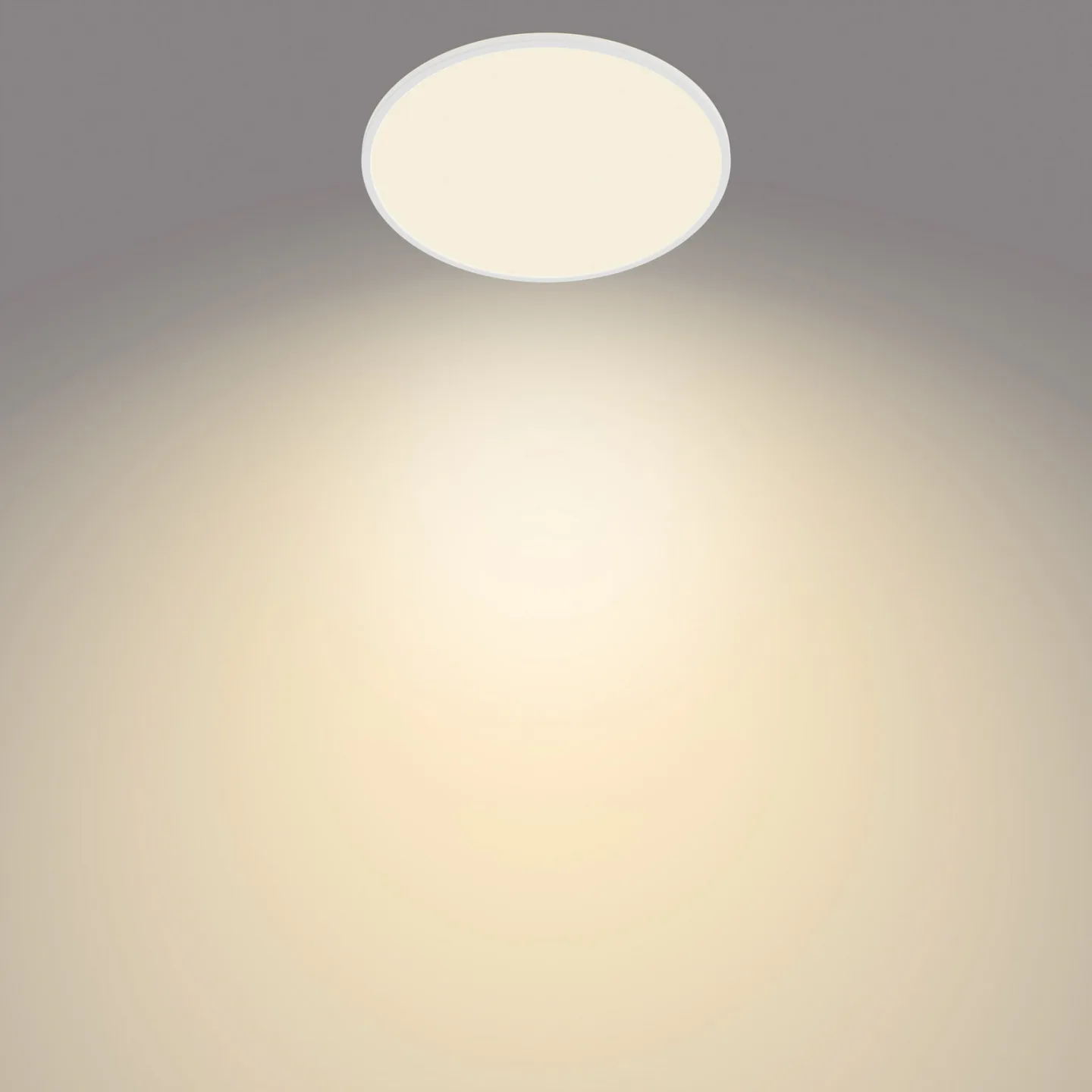 SuperSlim loftlampe Ø 54 cm hvid 2.700 K - Philips - Kontor / arbejdsværelse - Metal - Rund