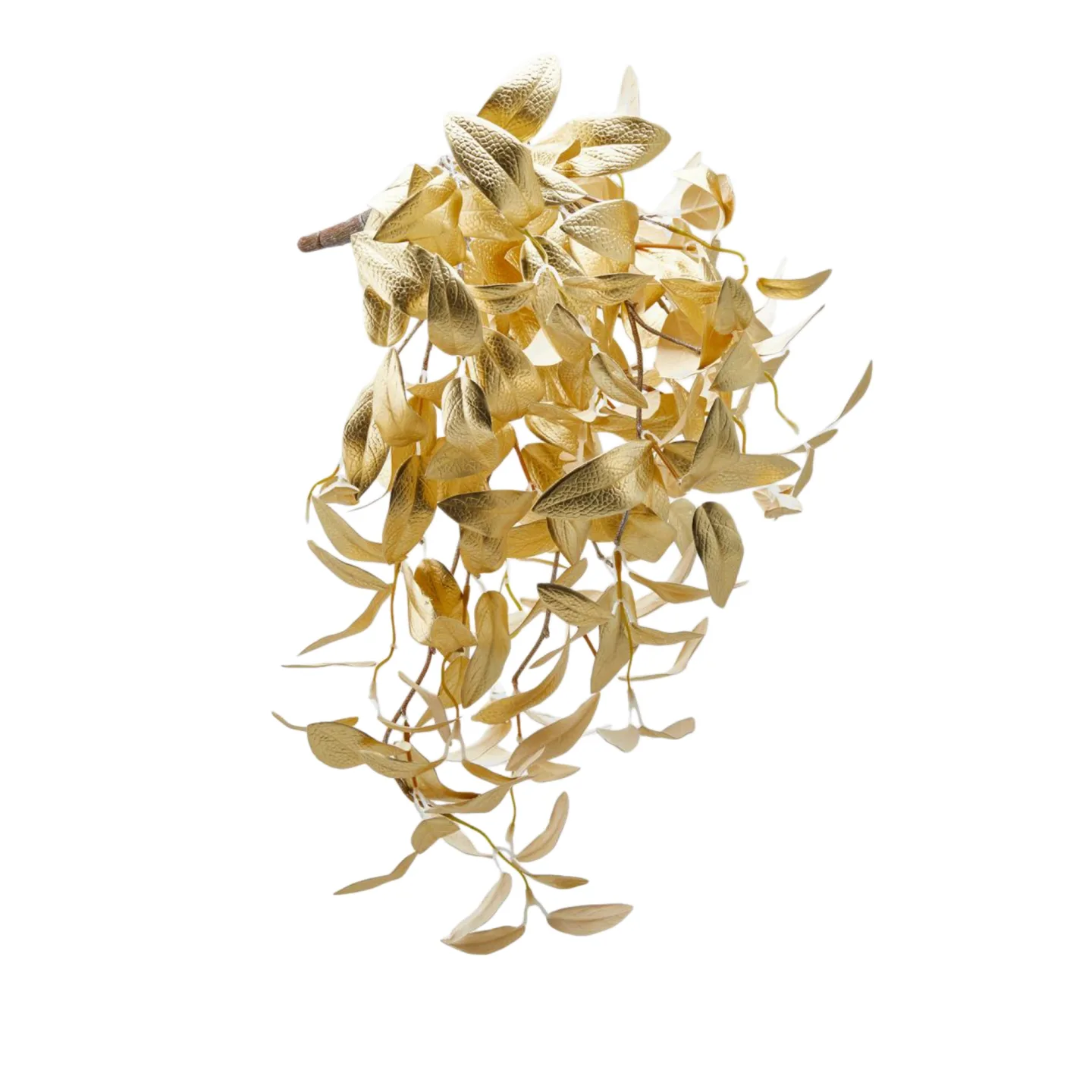 Edg Kunstblumen Olivenzweig Gold H: 58 cm | Schubiger Möbel