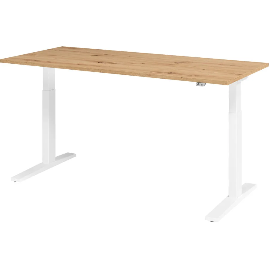 Schreibtisch Office Asteiche Holzwerkstoff B 180 T 80 cm