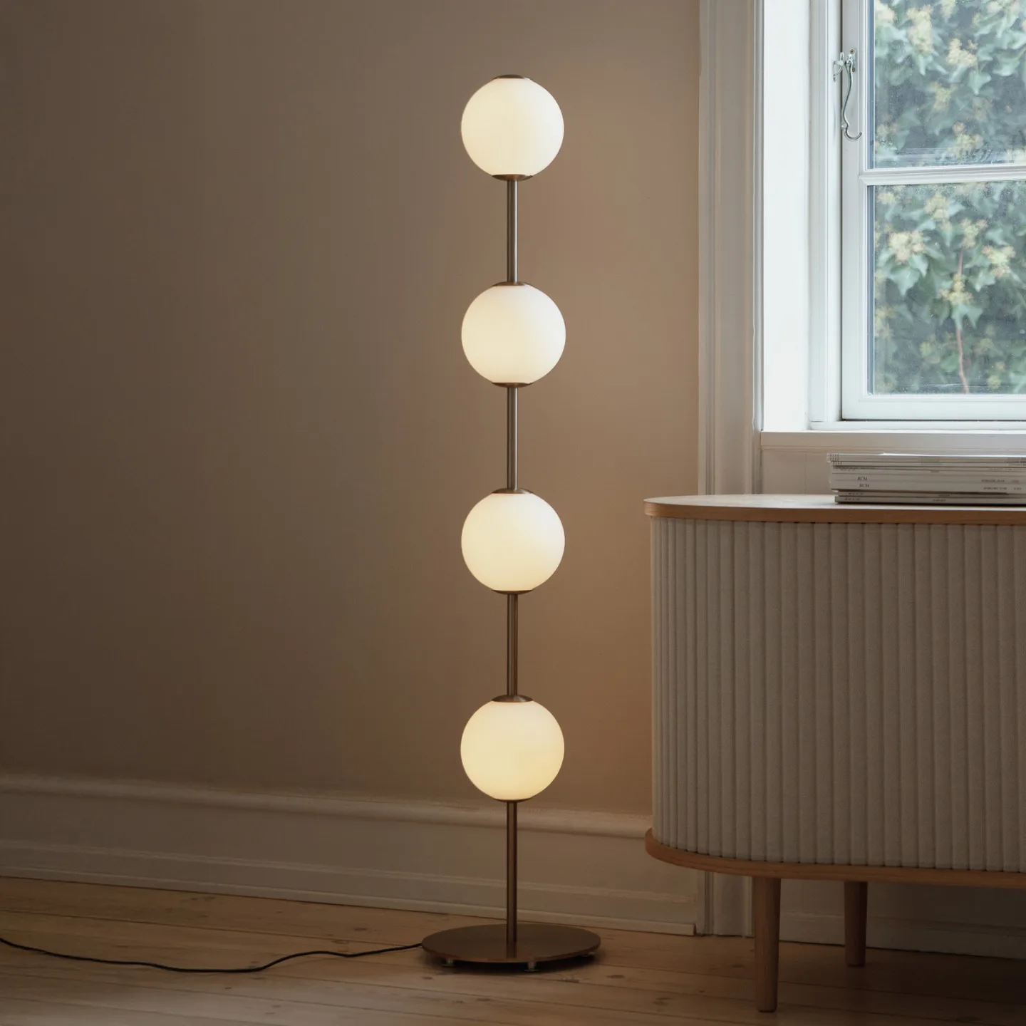Umage Audrey Floor golvlampa Plated brass