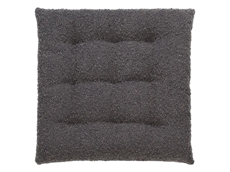 Sitzkissen CURLY 40x40cm dunkelgrau