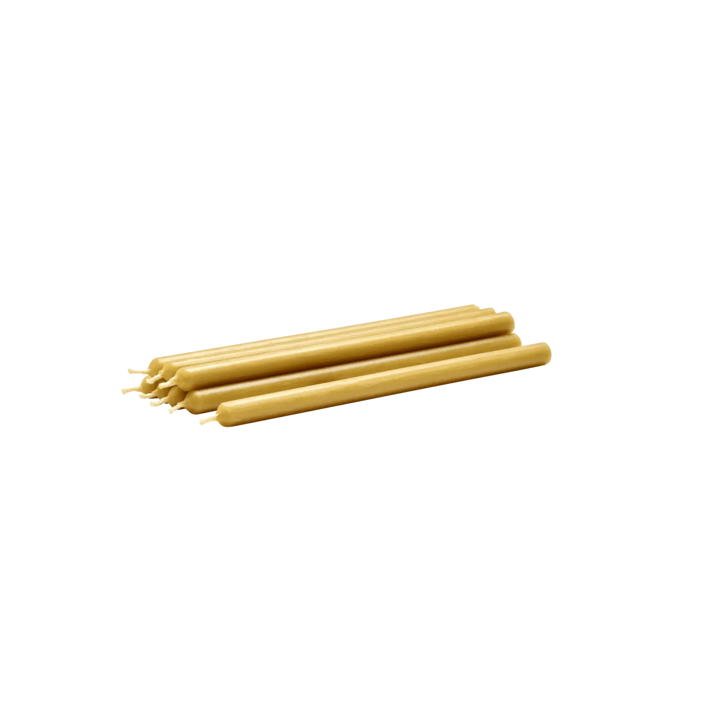 STOFF Nagel Nagel Kerzen 8er-Pack Golden honey