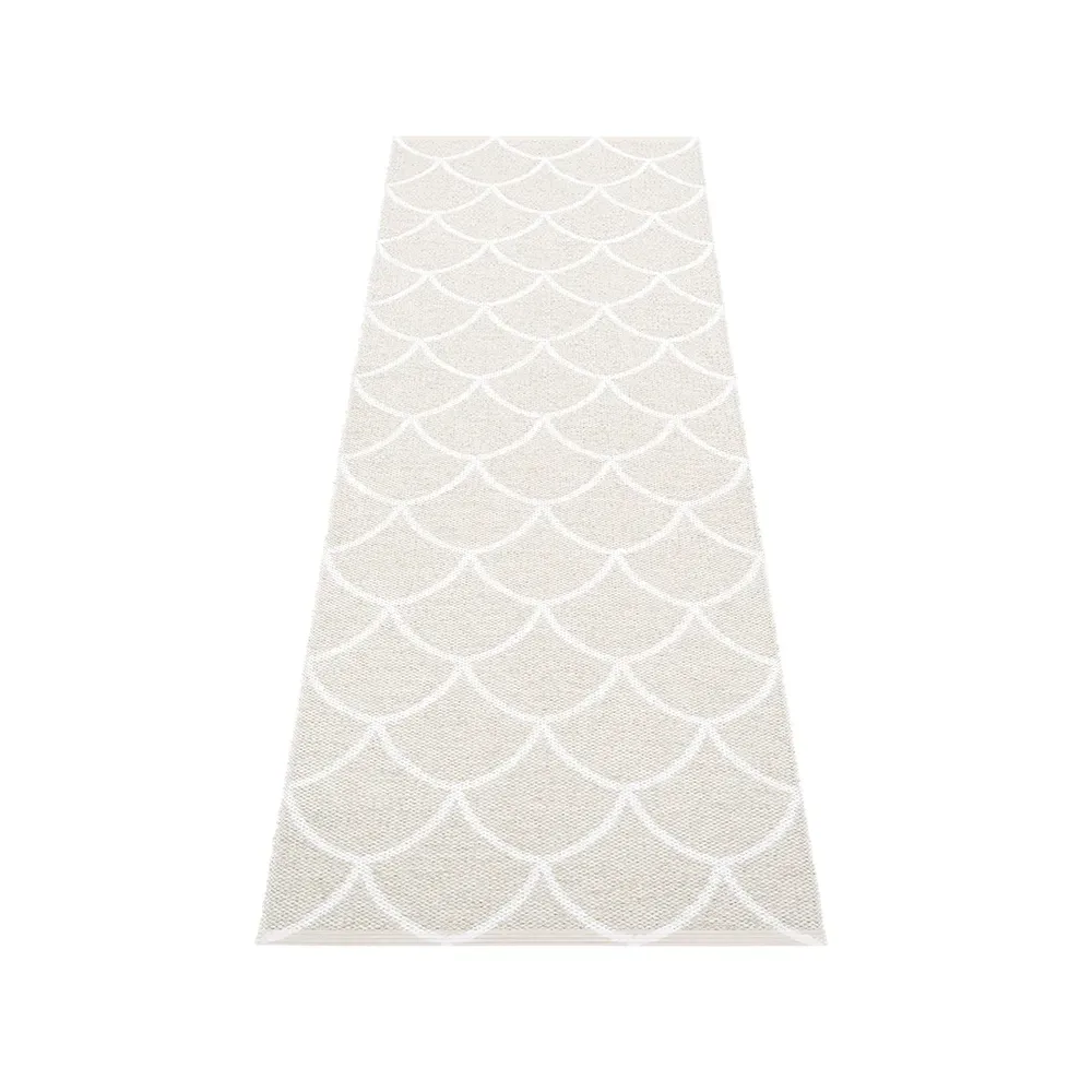 Pappelina Kotte gångmatta fossil grey/white, 70x375 cm