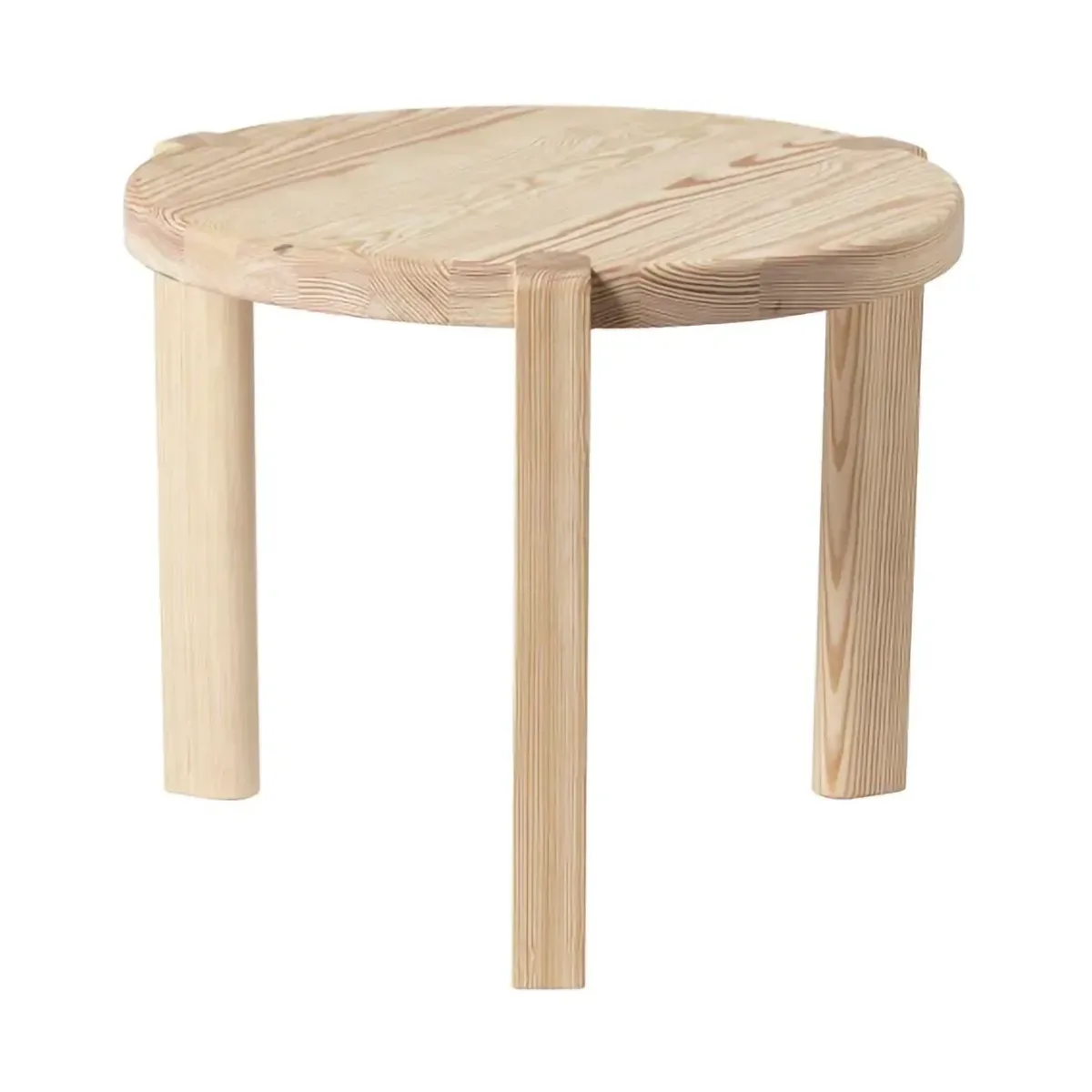 FDB Møbler D108 Ragnesminde Couchtisch Ø48 cm Pine untreated