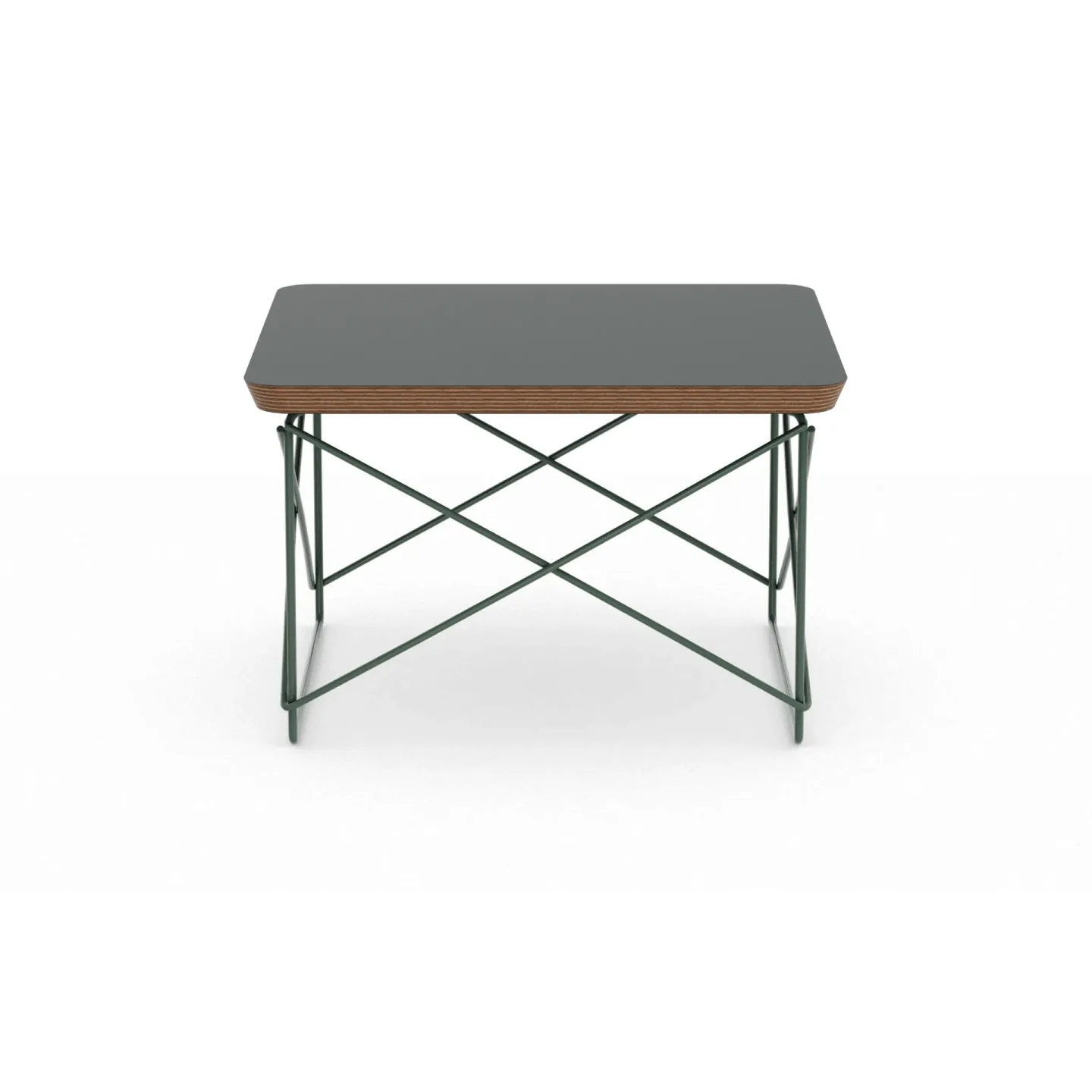 Vitra LTR occasional table sidobord Linoleum jade-eames sea foam green