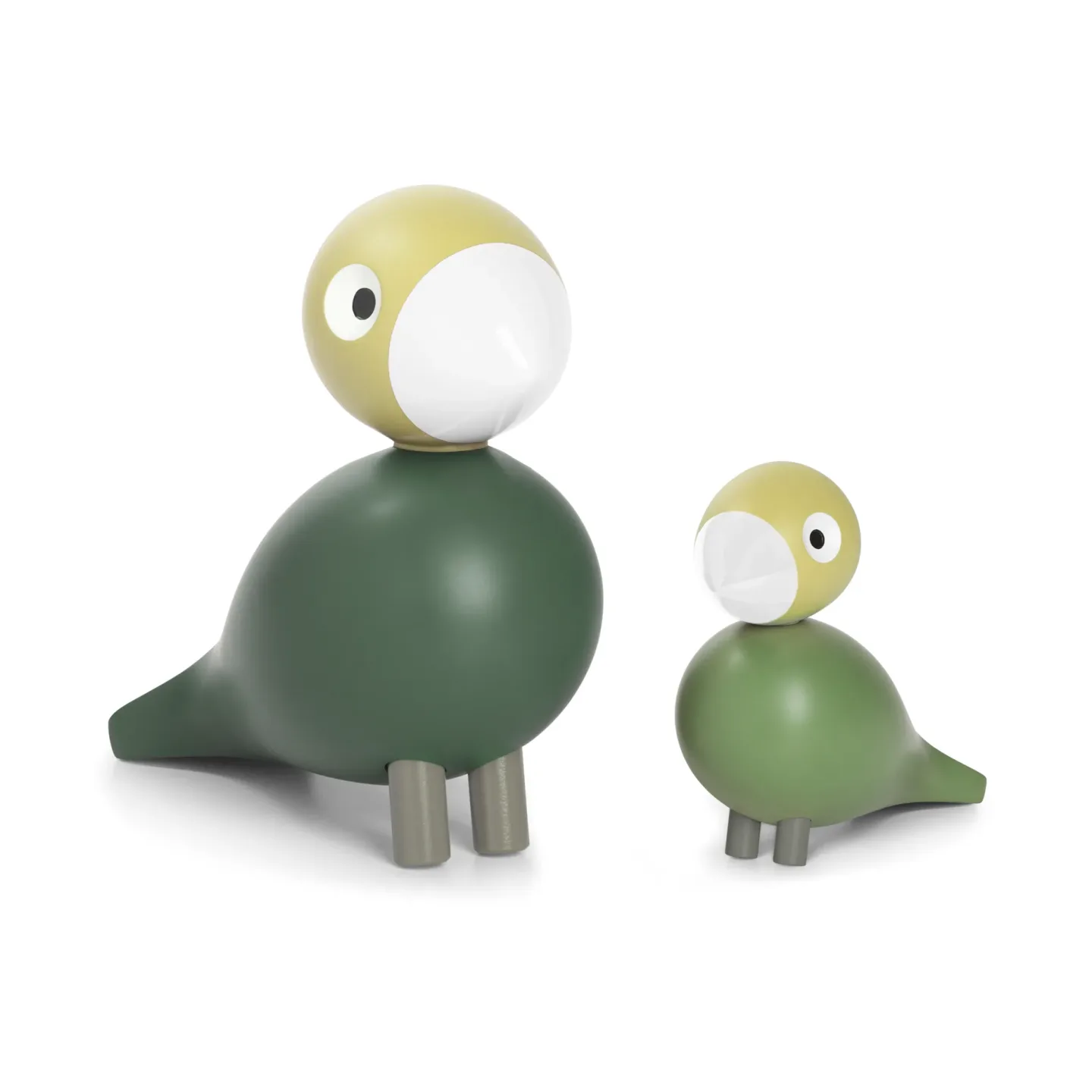 Kay Bojesen Denmark Liv & Lykke lovebirds 1 set Grön
