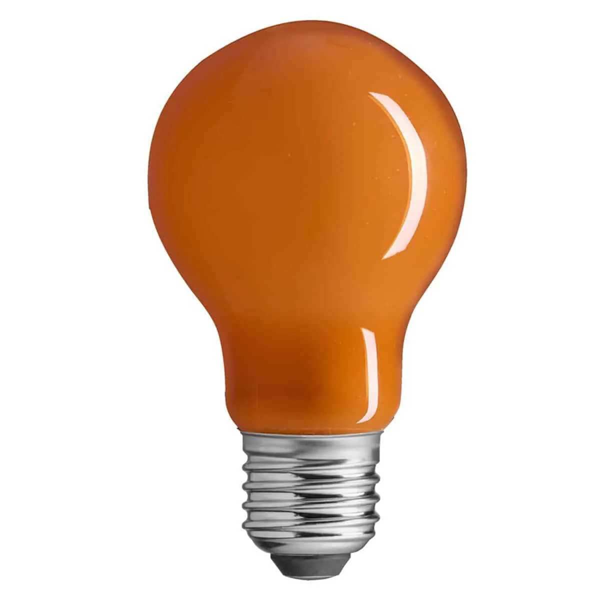 Normallampa LED Orange 4W Dimbar E27