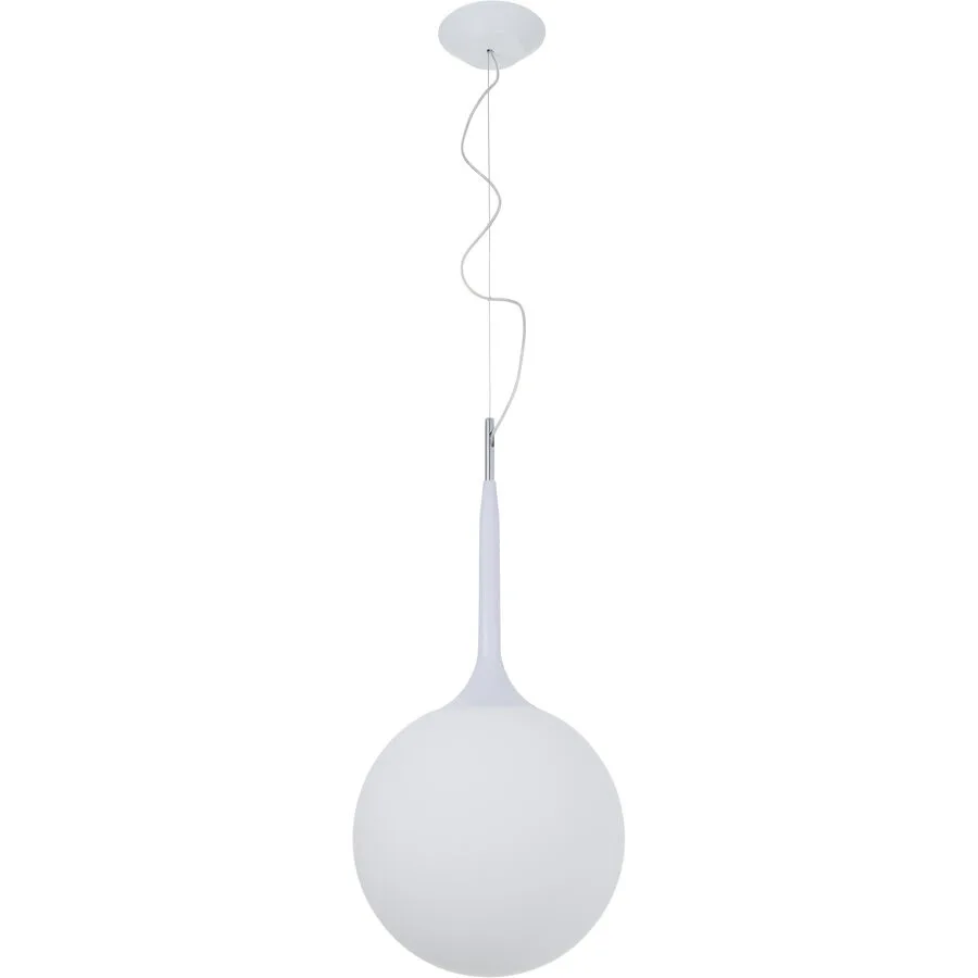 Designer-Pendellampe Artemide Castore E27 D 83 cm - Farbe: weiss - Material: Polycarbonat