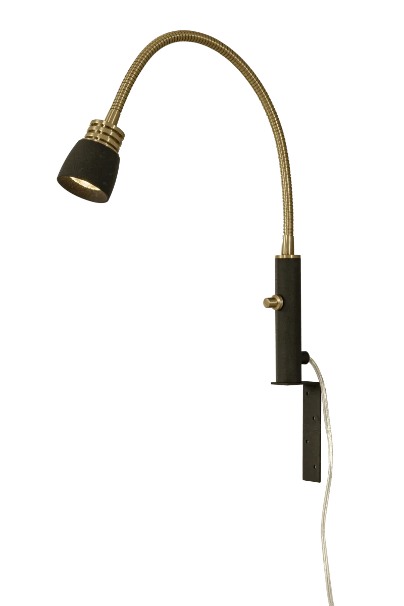 Aneta Lighting - Eketorp - Sänglampa - Svart