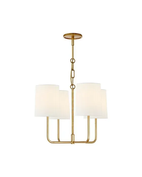 Go Lightly Chandelier Gilded/Linen S