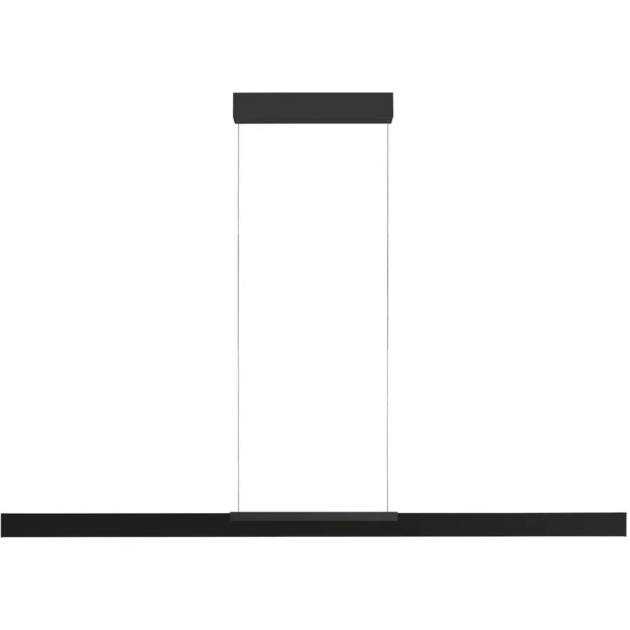 Bopp Pendellampe Nano 2.0 Schwarz Aluminium 140 cm 30 cm Höhenverstellbar (manuell) - LED - Lichtfarbe: Extra warmweiss - Pendellampe- LED