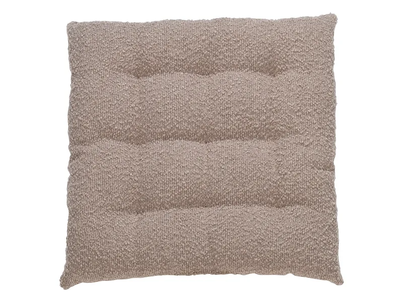 Sitzkissen CURLY 40x40cm taupe