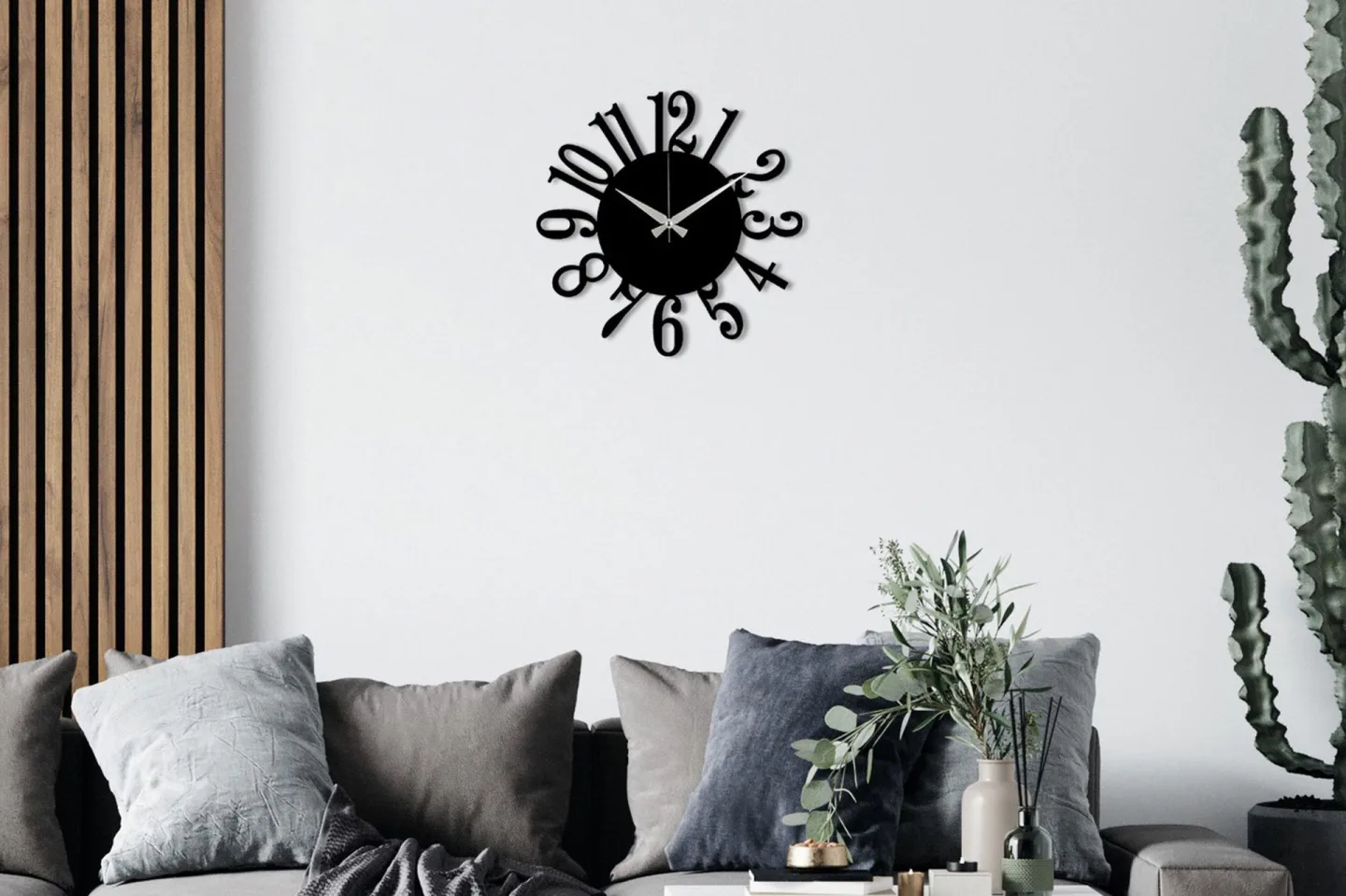 Enzoclock - S005 - Svart