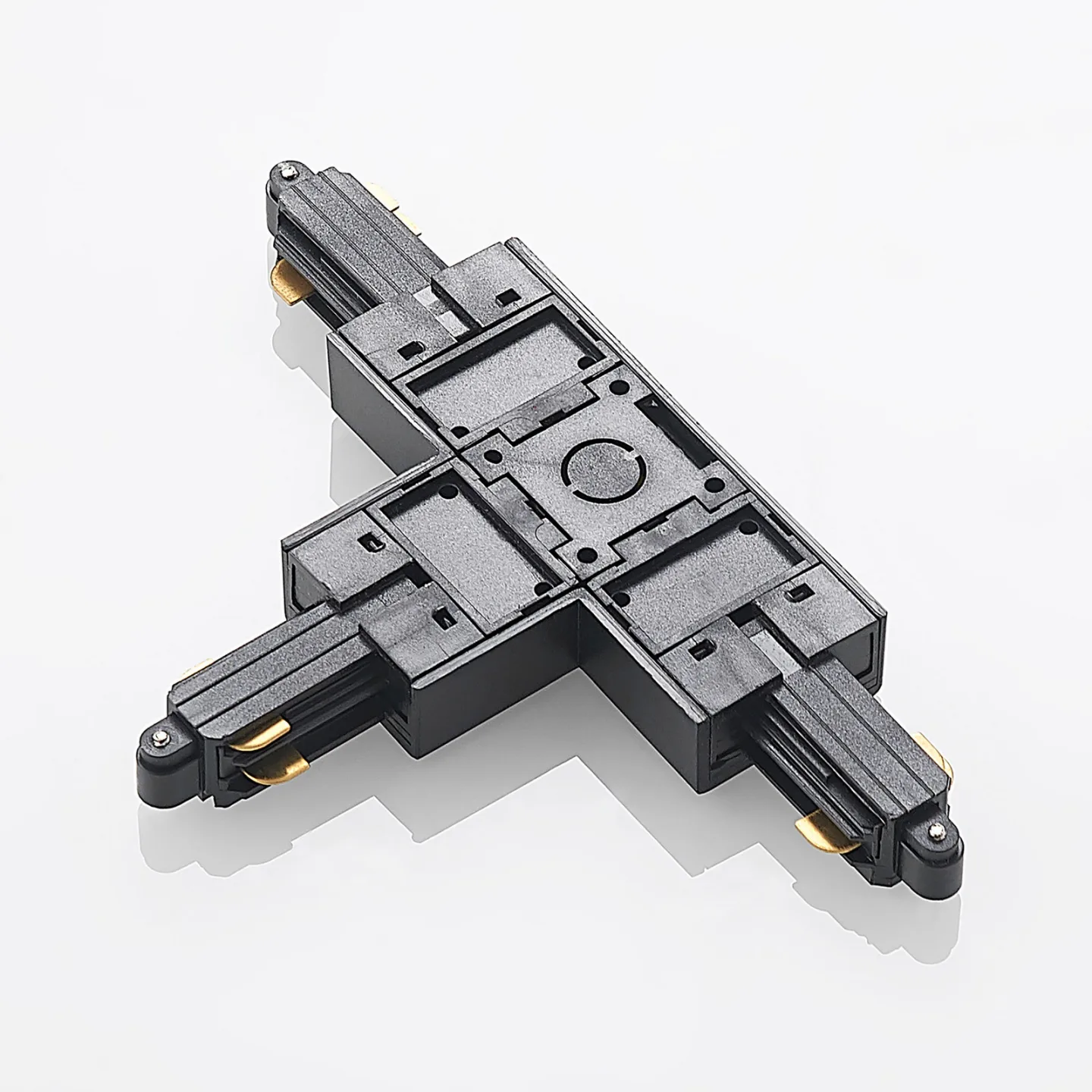 Linaro Track T-Connector Schwarz - Lindby - Kunststoff