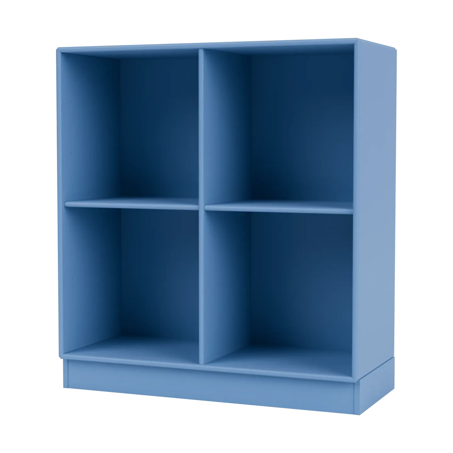 Montana SHOW Regal 69,6 x 69,6cm, Sockel 7cm 154-Azure