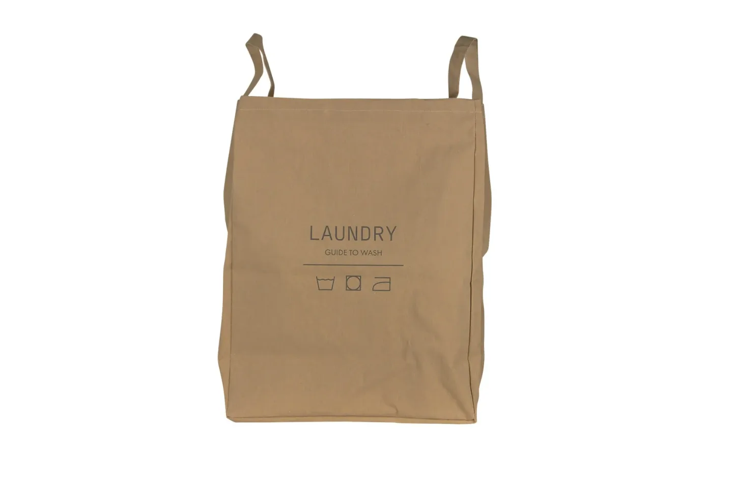 Laundry Tvättkorg - Mörkbeige