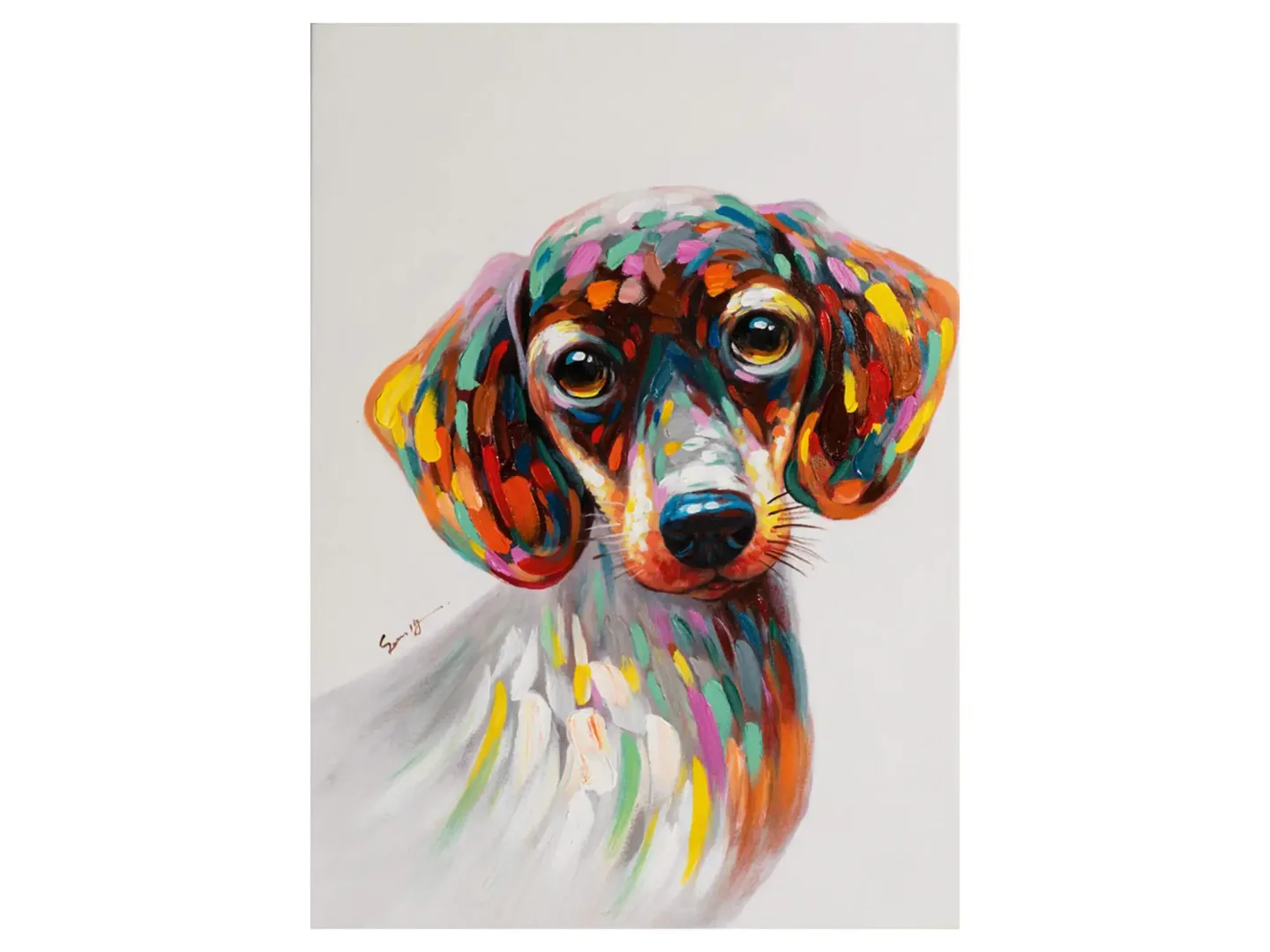 image LAND Bild Treuer Hund 2 | Schubiger Möbel