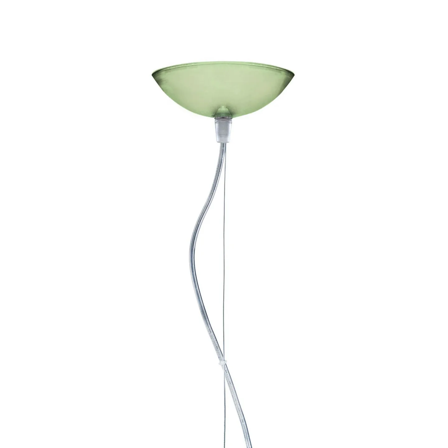 FL/Y Pendelleuchte Olive Green - Kartell - Wohnzimmer - Design - Kunststoff - Einflammig