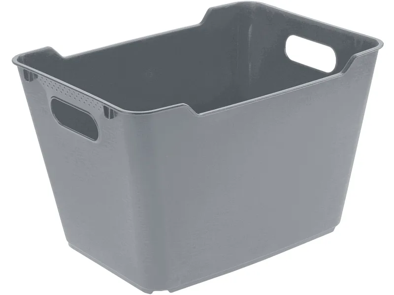 Aufbewahrungsbox LOTTA grau 35.5x23.5x20cm