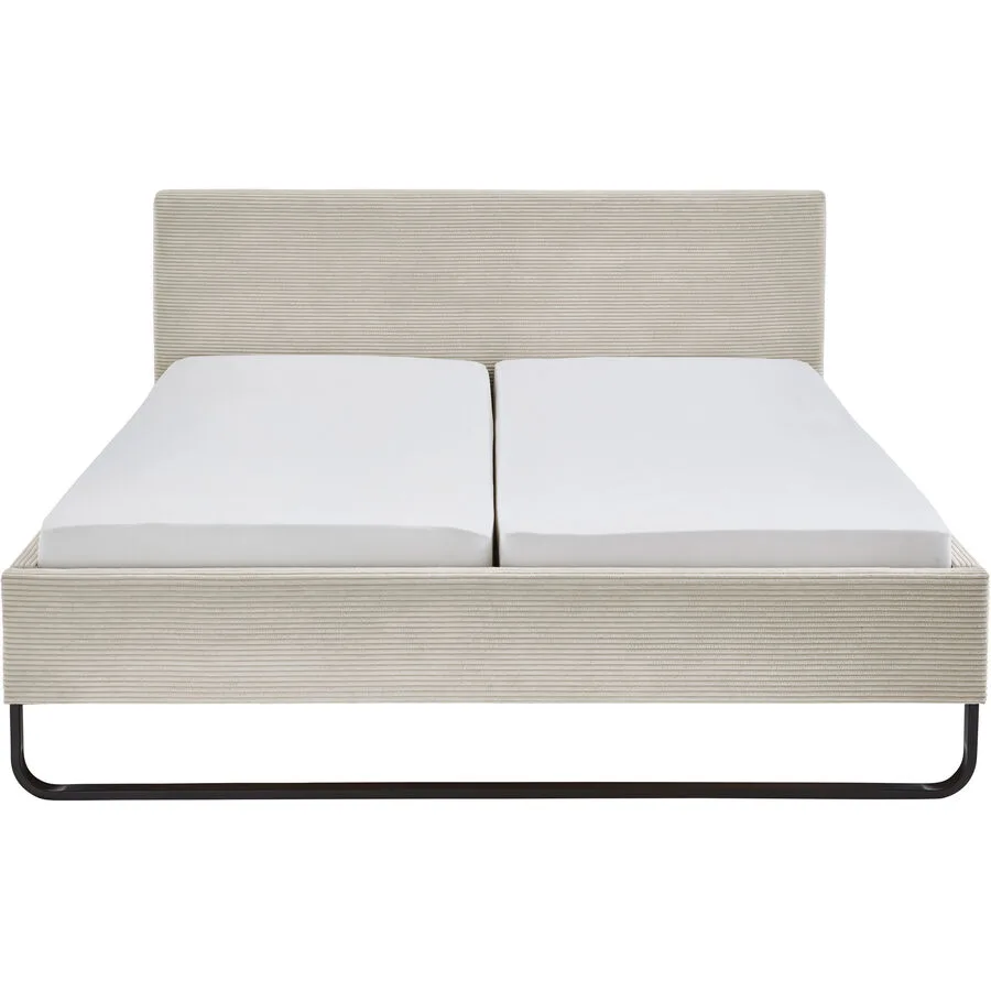 Bett Kassy Beige Polyester 180 x 200 cm