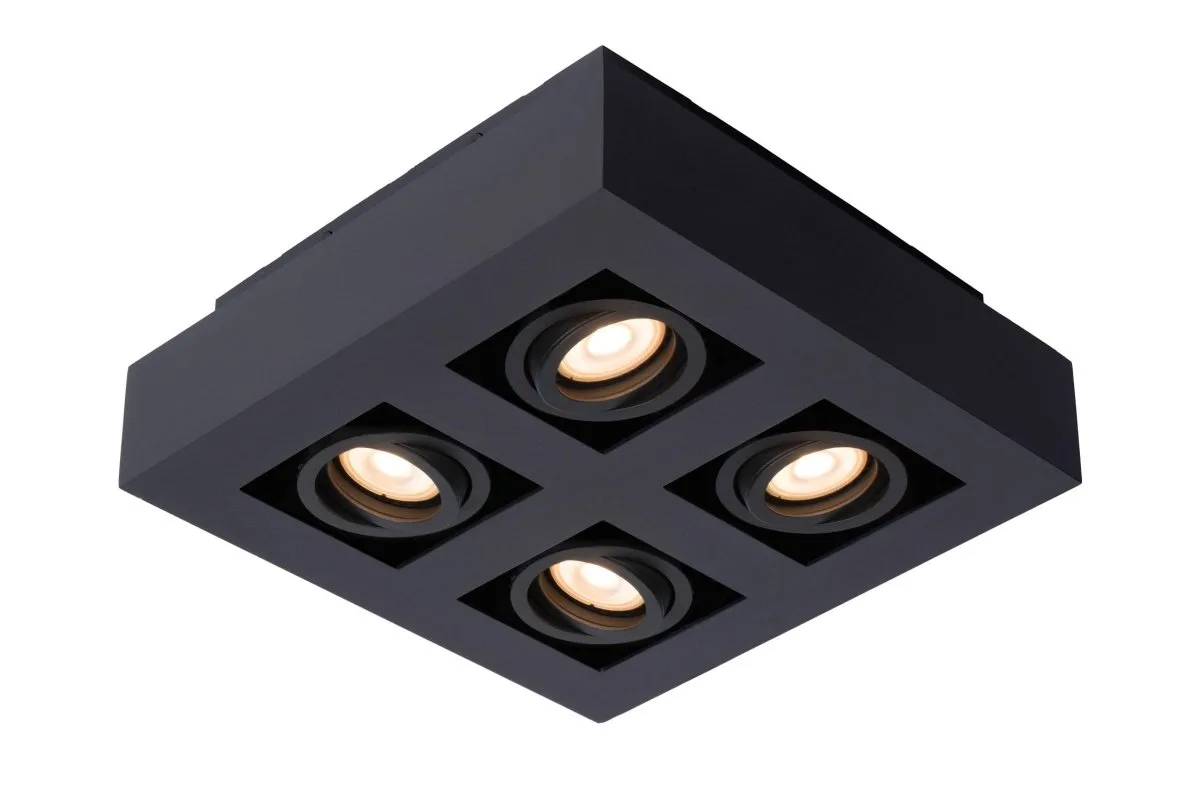 Lucide - Xirax 4 - Spotlight - Svart