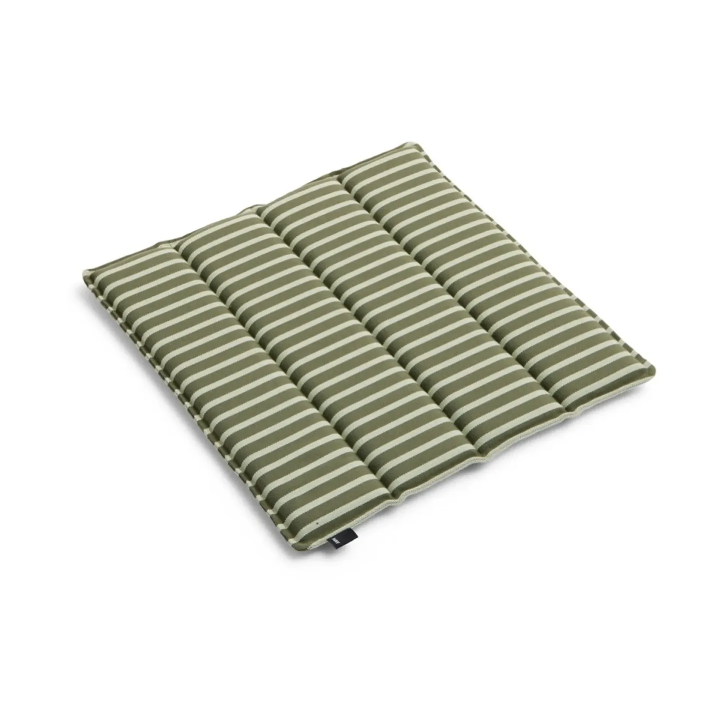 HAY Terrazza sittdyna Olive bold stripe, 40x40 cm
