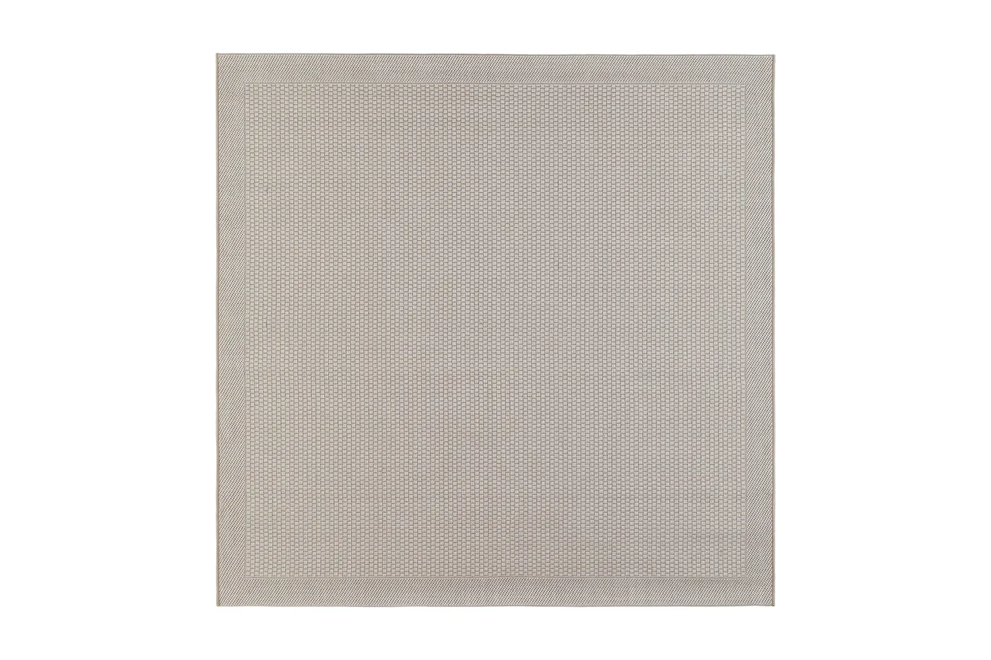 Miami Flatvävd Matta Fyrkantig 200x200 cm - Vit