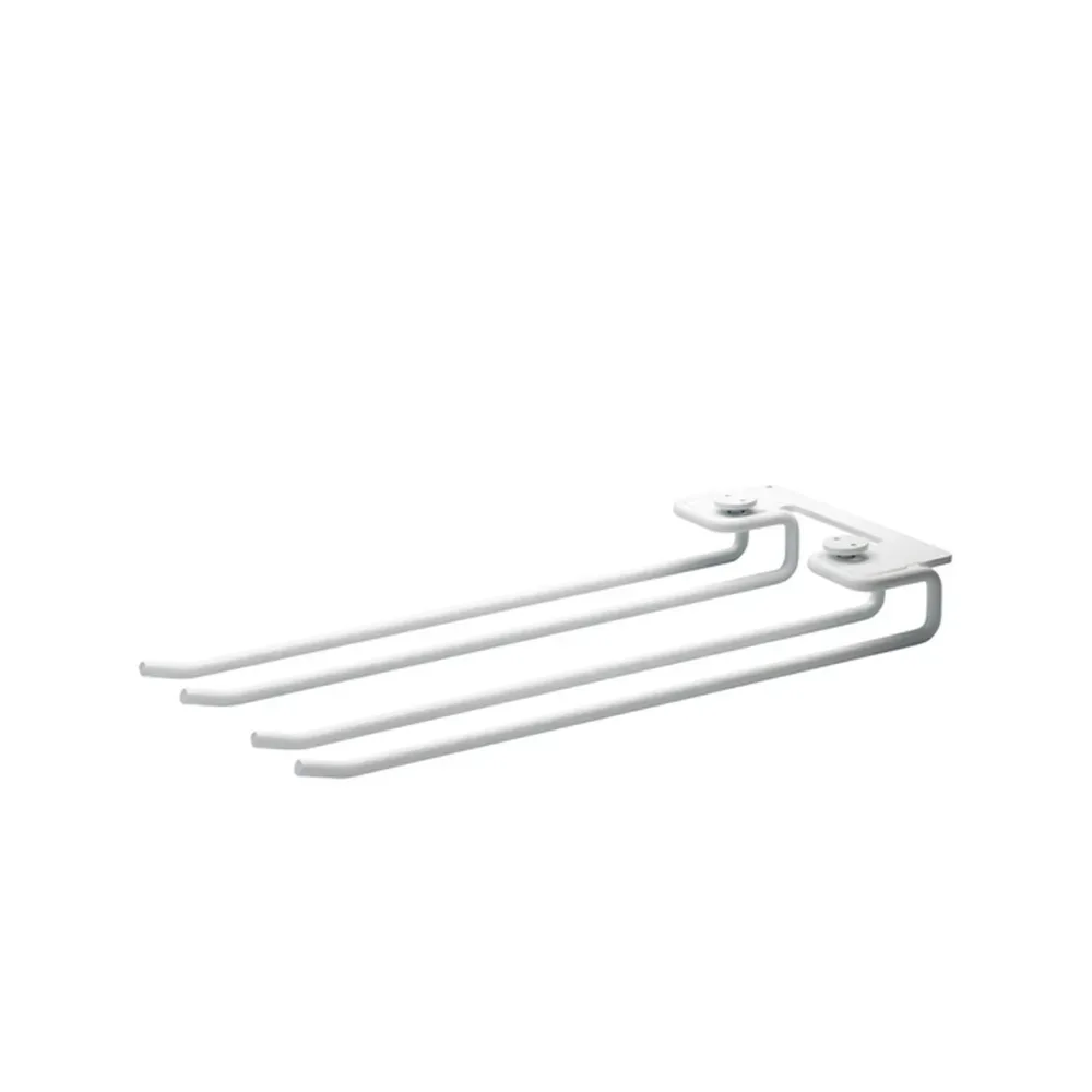String String Gläserschiene 2er Pack Weiß, 30cm