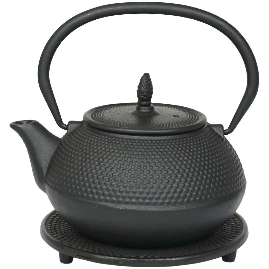 Teekanne Therese Schwarz Gusseisen 0.6 l