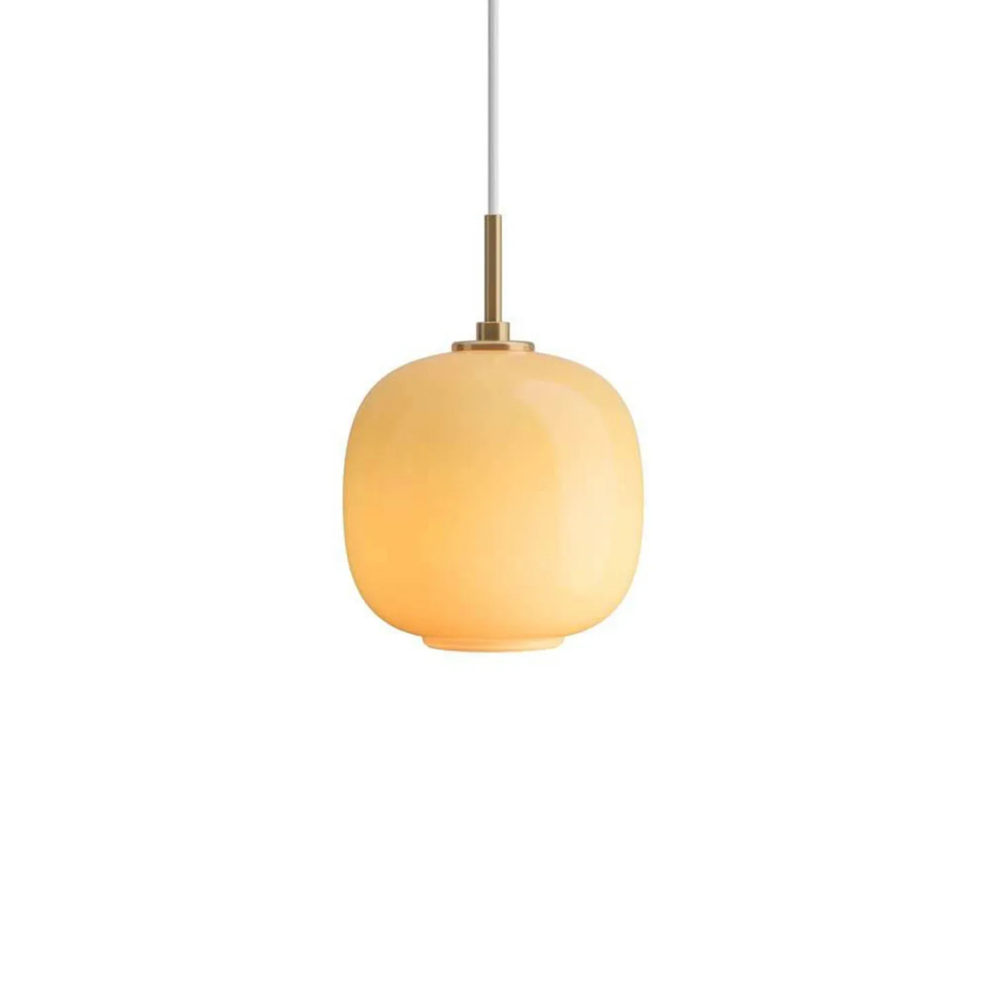 VL45 Radiohus hængelampe, Ø 18 cm, ravfarvet - Louis Poulsen - Stue - Glas