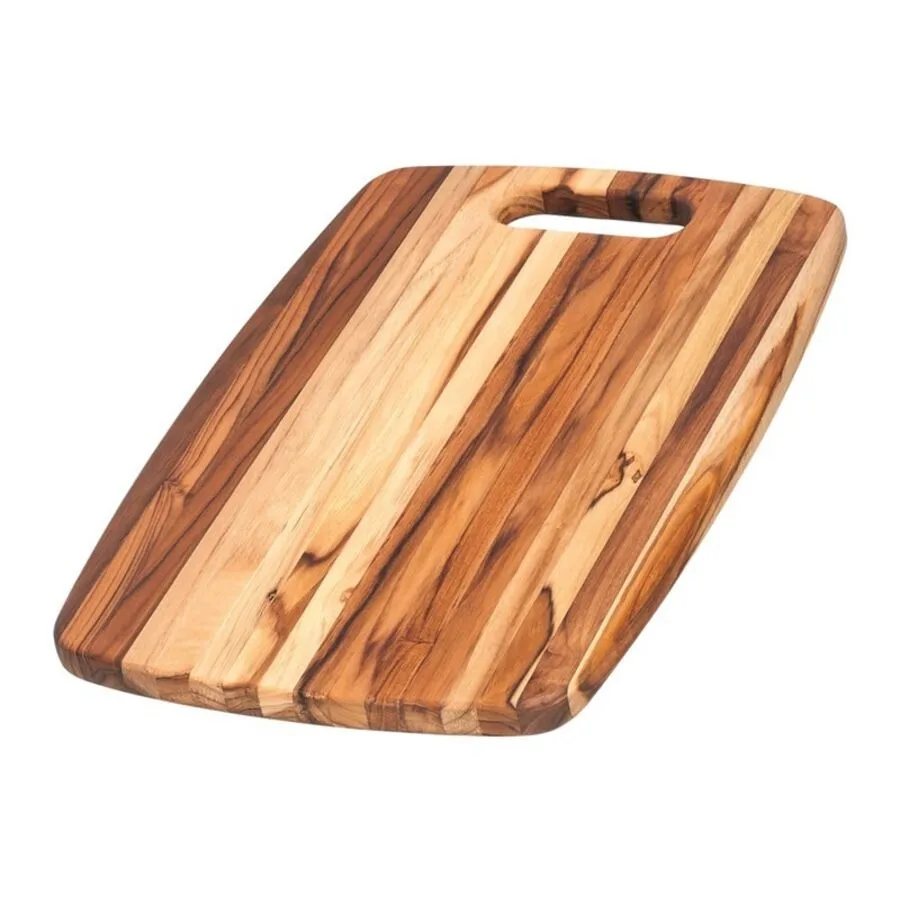Schneidebrett Teakhaus teak Teakholz massiv B 46 cm T 30.5 cm