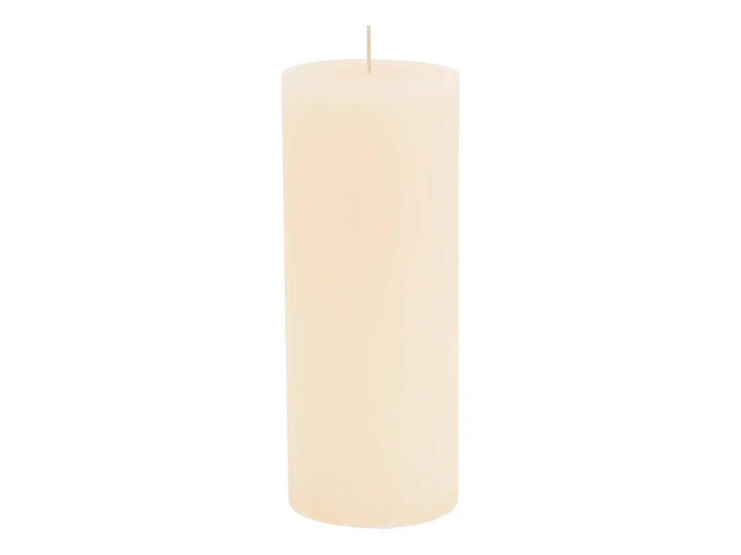 Kaheku Kerze Elfenbein 25 cm Grau | Schubiger Möbel