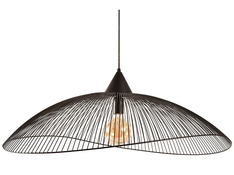 Hängelampe CLEO LED 80x28cm 40W schwarz