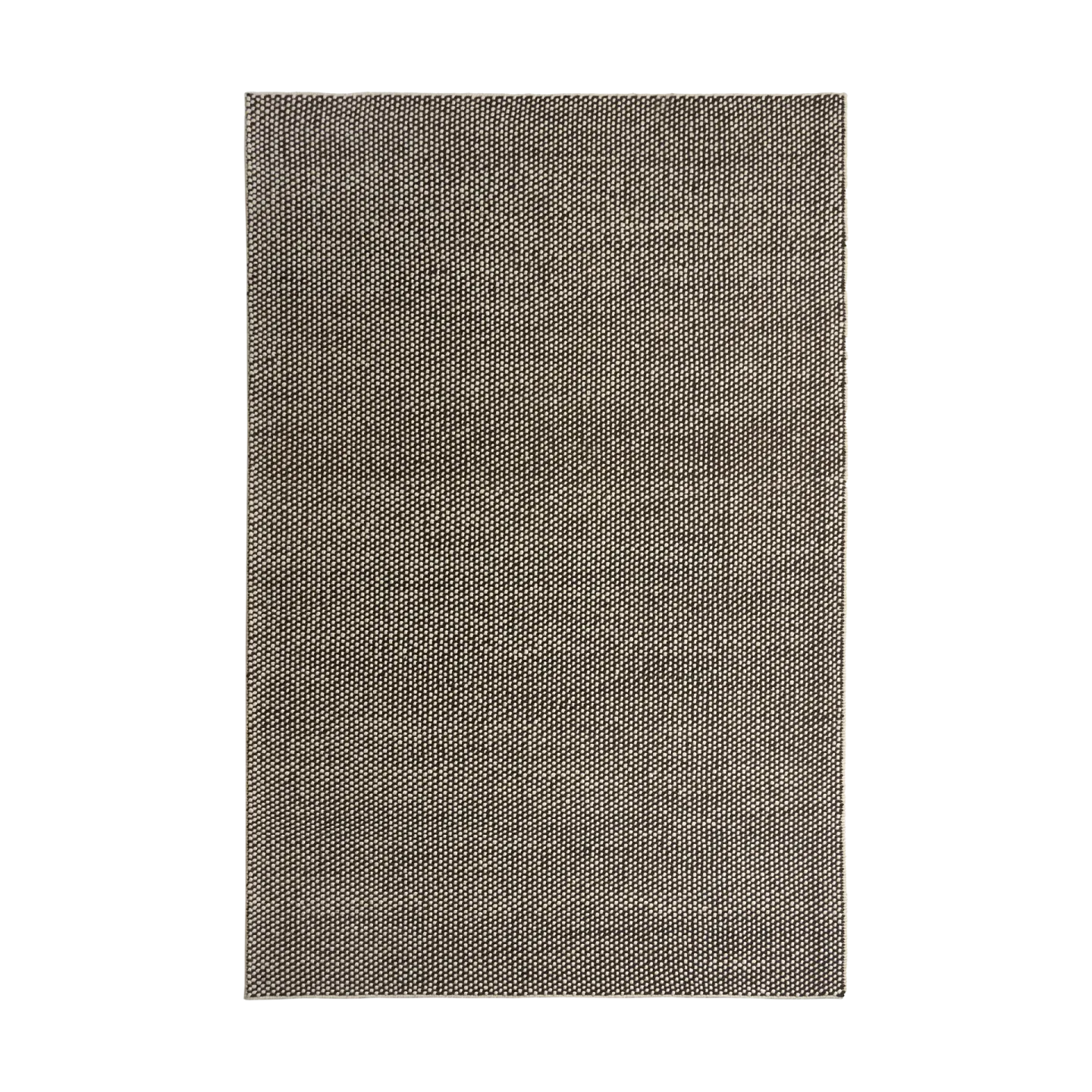 Scandi Living Hill Wollteppich Weiß-braun, 170x240 cm