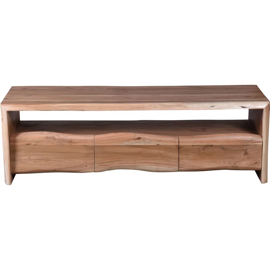 Lowboard Umberto natur Holz B 146 cm