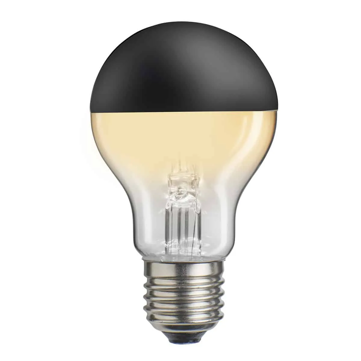 Toppförspeglad Normallampa Svart Dimbar 260lm 927 E27