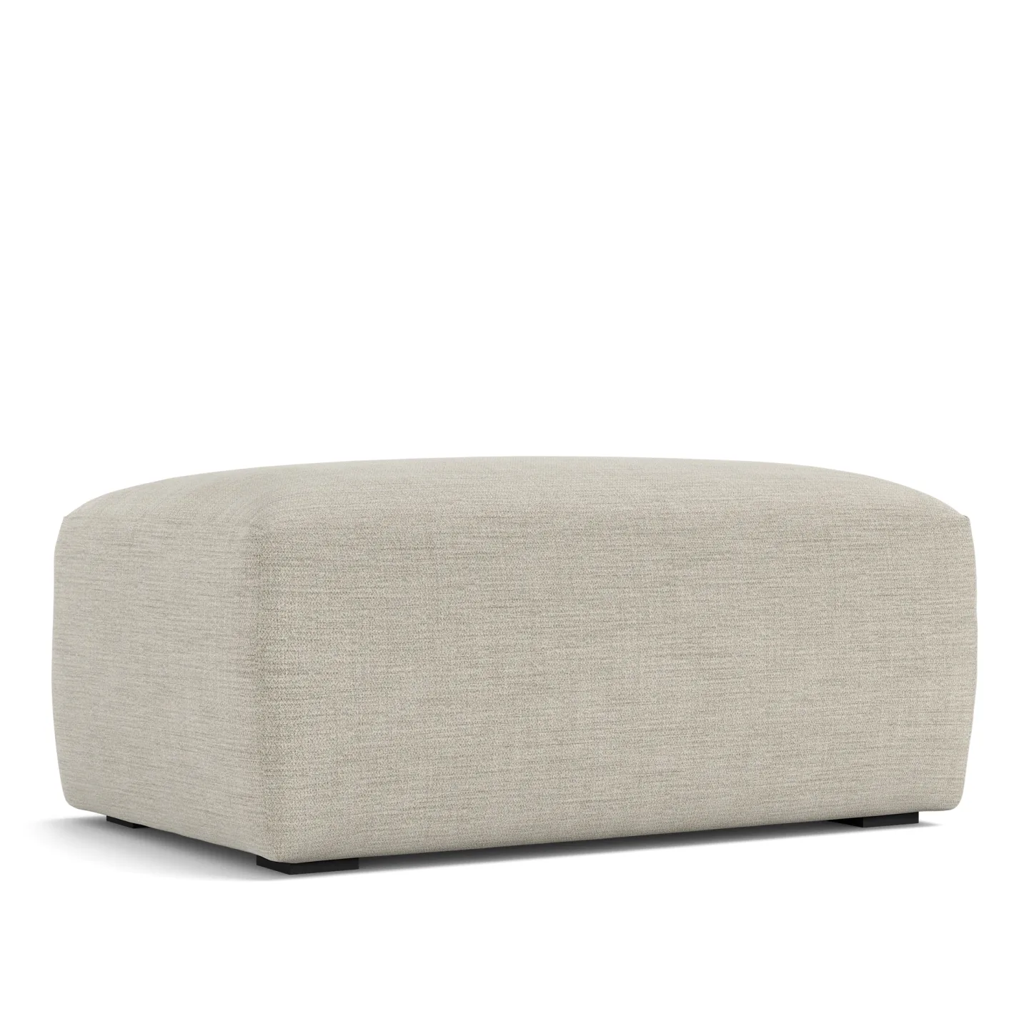NOGA - Brick Ottoman Sienna 102 - Fotpallar - Beige - Dun/Metall/Trä/Textilmaterial