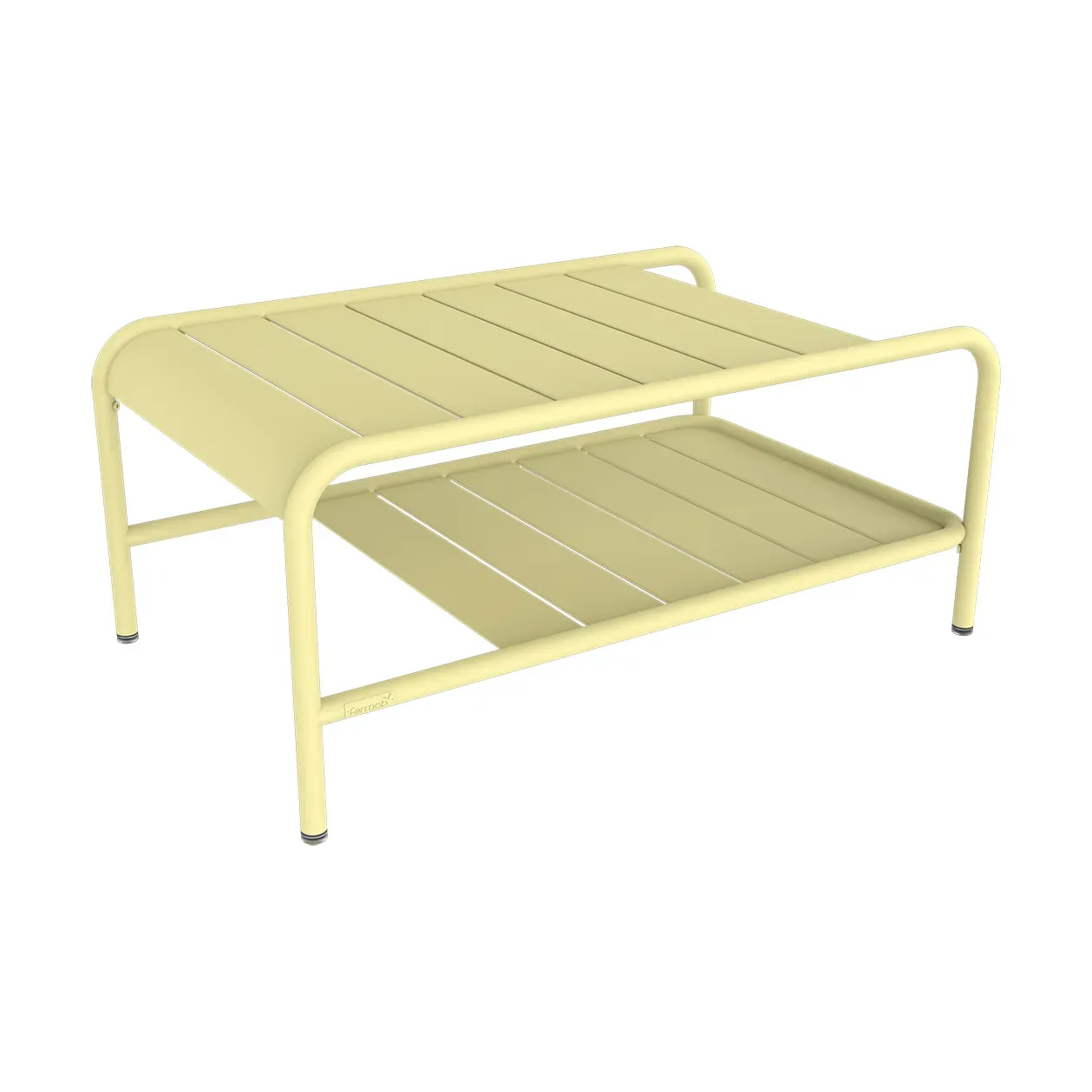 Fermob Luxembourg bord lågt 90x55 cm Frosted lemon (gul)