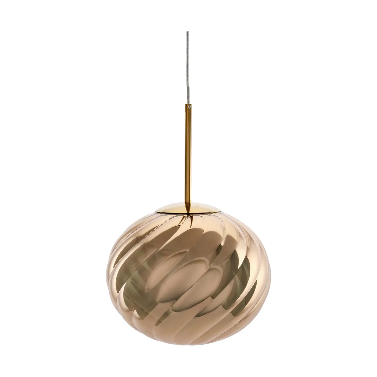 Tom Dixon Whirl pendel Ø30 cm Gold