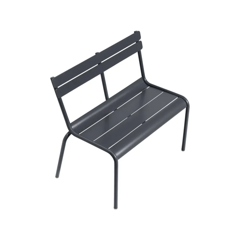 Fermob Luxembourg Kid Bench Anthracite (grå)