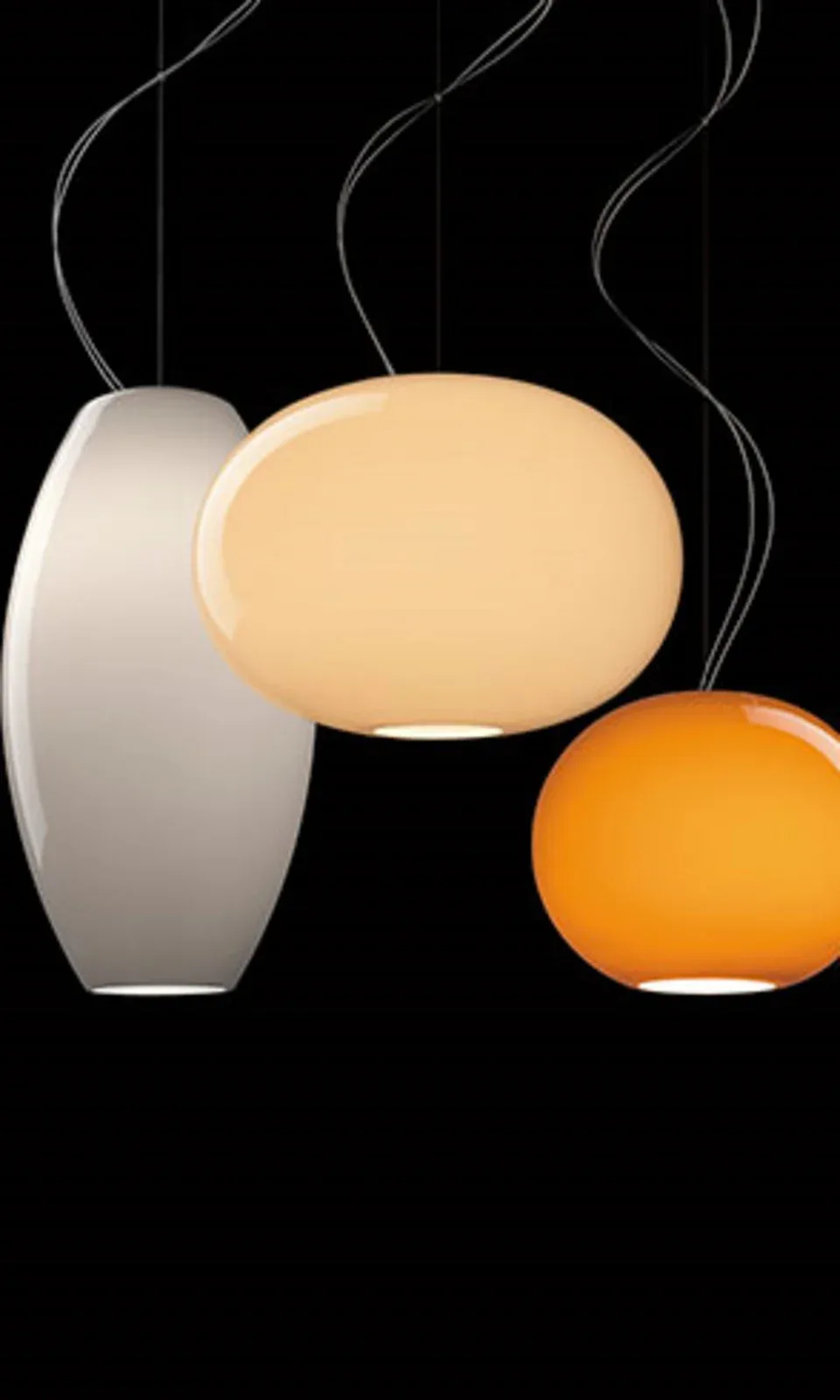 Buds 1 Pendelleuchte 3,4m Warm Weiß - Foscarini - Esszimmer - Glas