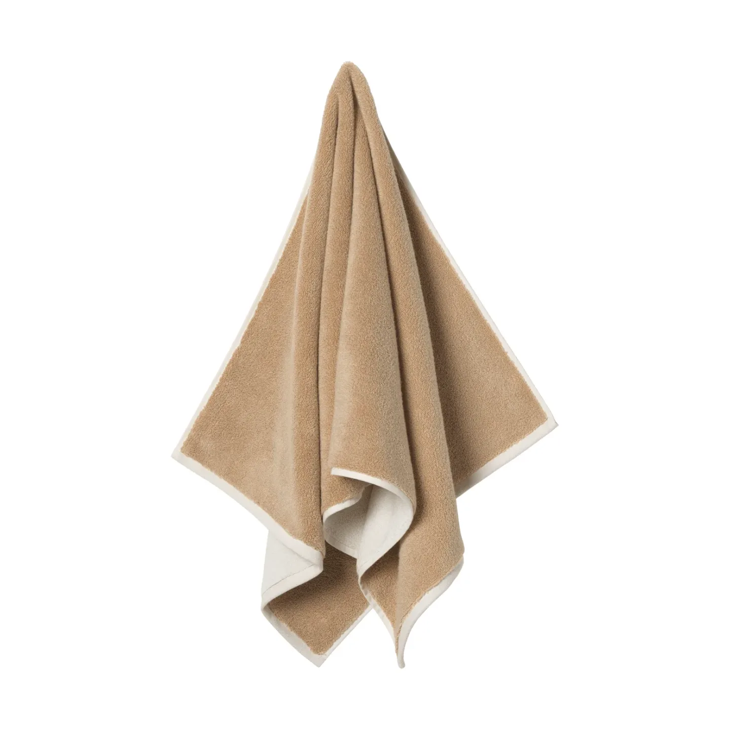 Ferm Living Ekko badhandduk Cashmere-off-white, 70x140 cm