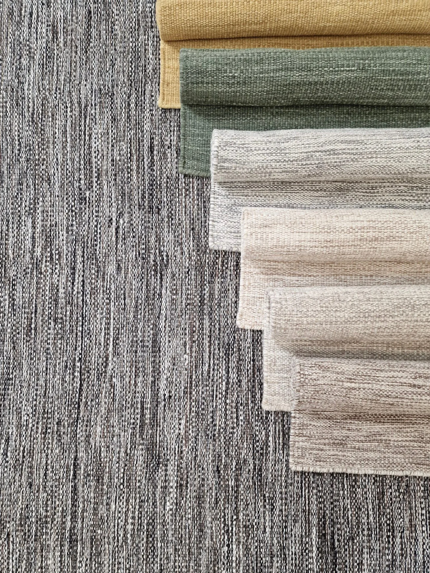 Birka Ullmatta Rektangulär 75x230 cm - Ockragul