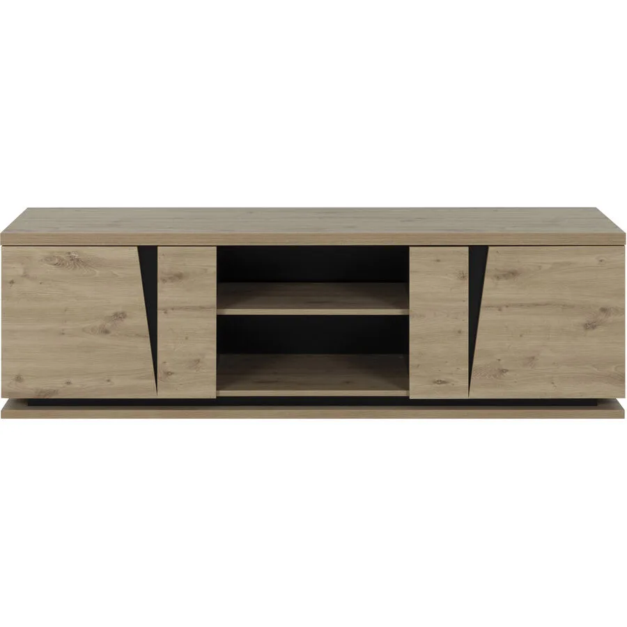TV-Möbel Crack eiche Holzwerkstoff B 45 cm