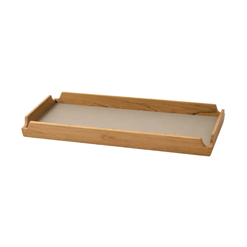 LIND DNA Airy Nupo Tablett Clay brown-teak, slim
