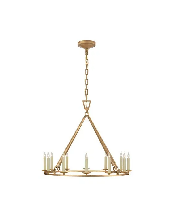 Darlana rund loftlampe gilded iron