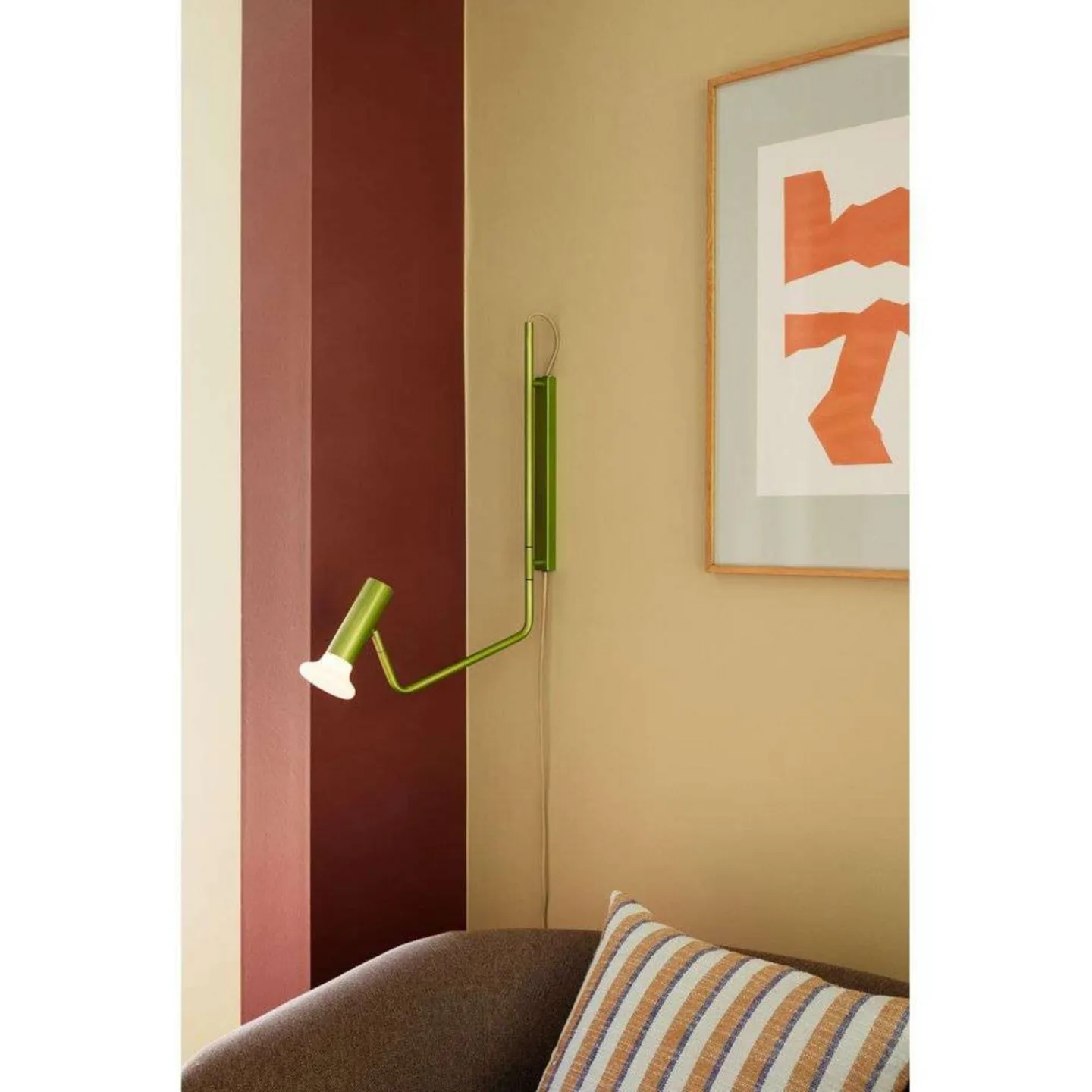 Wally Wandleuchte Green - Hübsch - Wohnzimmer - Metall