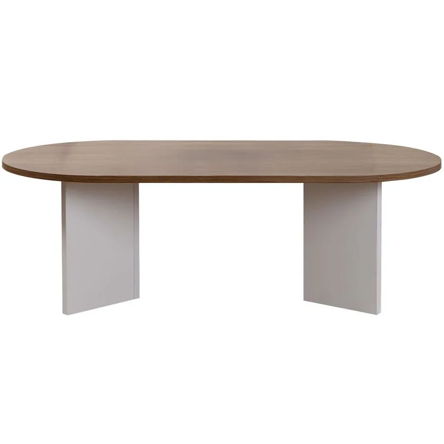 Salontisch Georis weiss/braun Holzwerkstoff B 119 H 40 cm