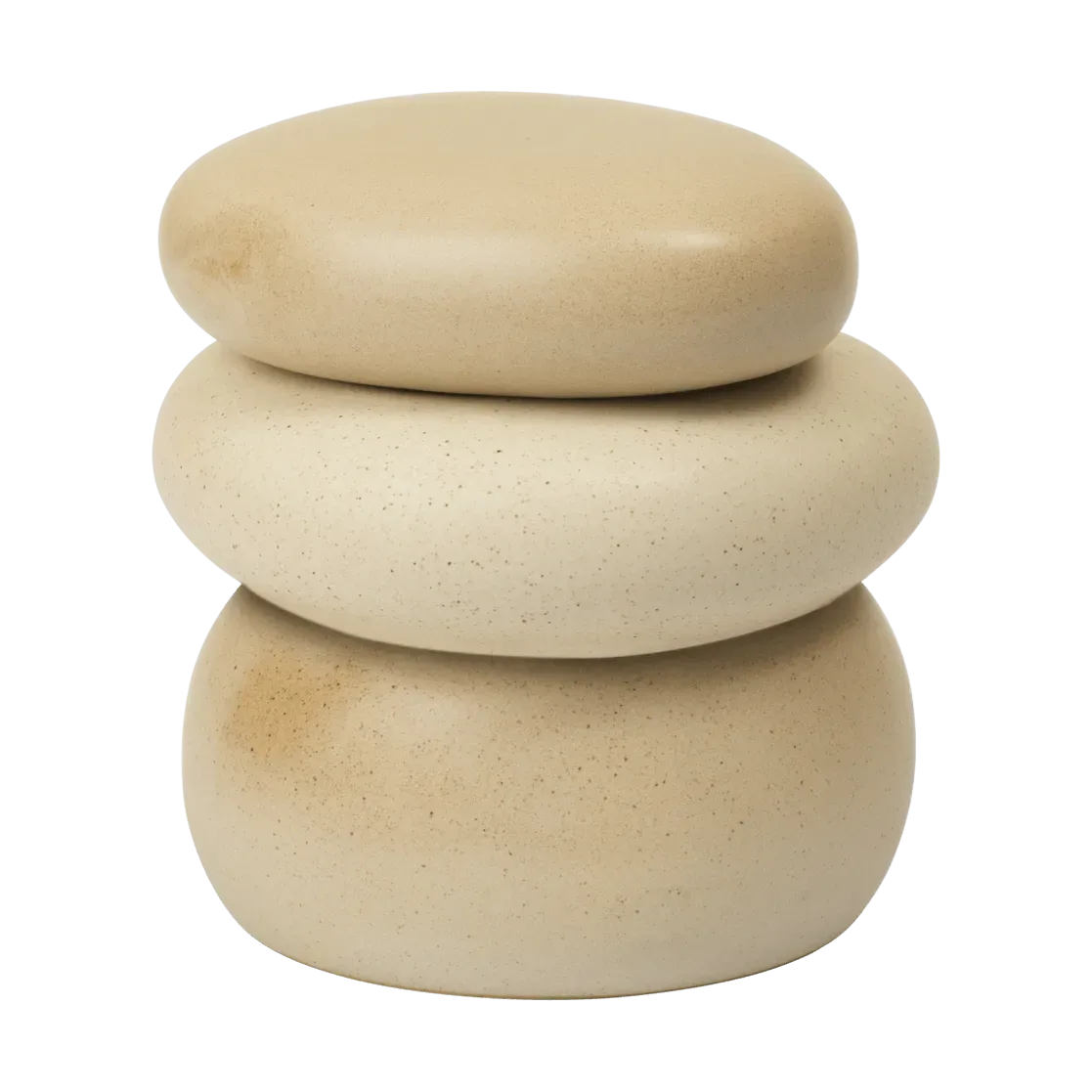 Ferm Living Pebble ask large Sand/Cream