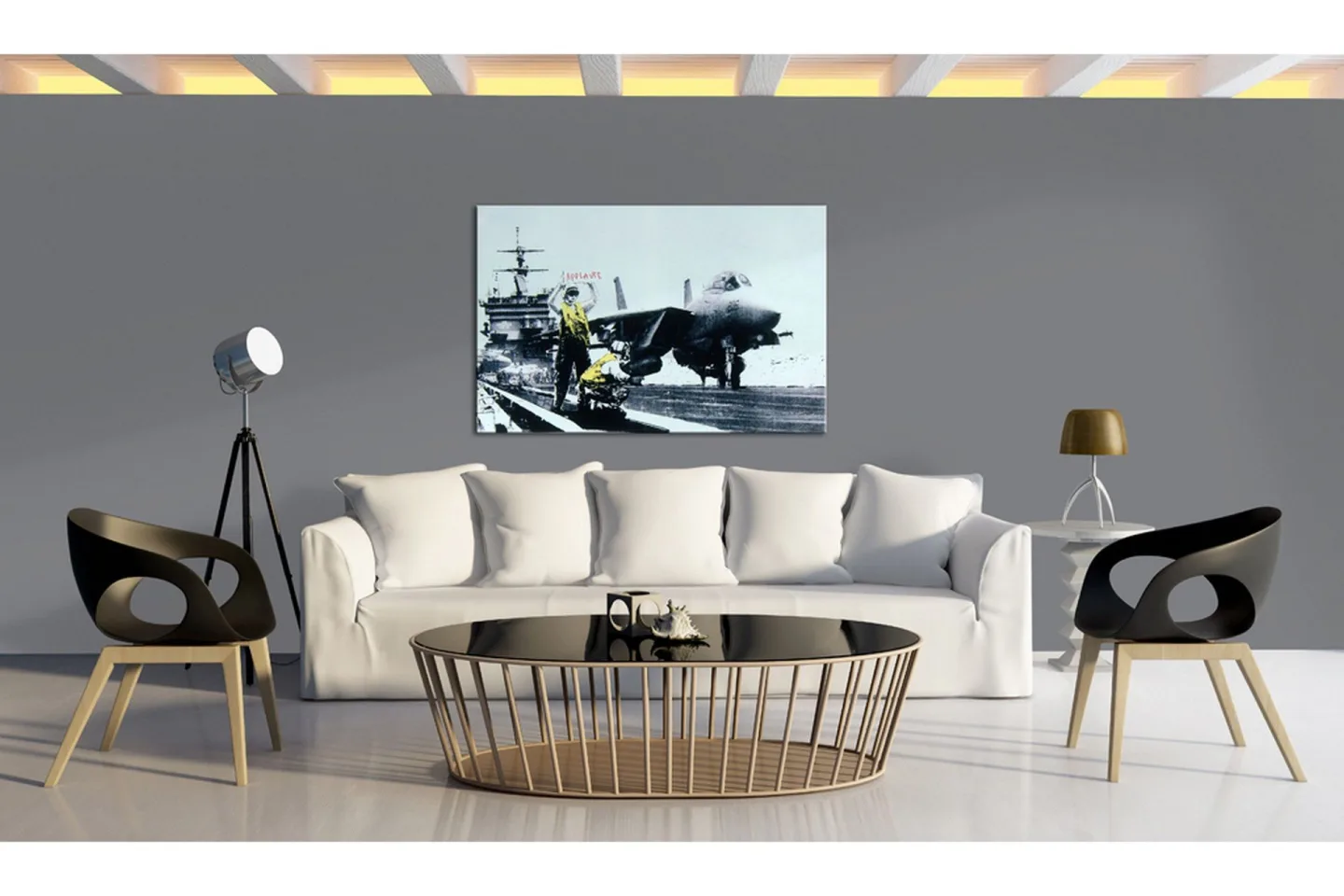 Tavla Applause by Banksy 60x40 -
